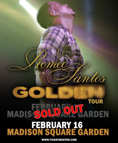 The King Of Bachata Romeo Santos Announces 2018 Golden Tour